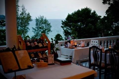 Hotel Karon Cliff Contemporary Boutique Bungalows Restaurace fotografie